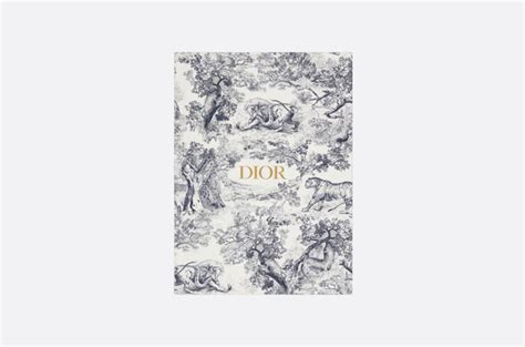 блокнот dior .